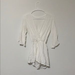 White Romper